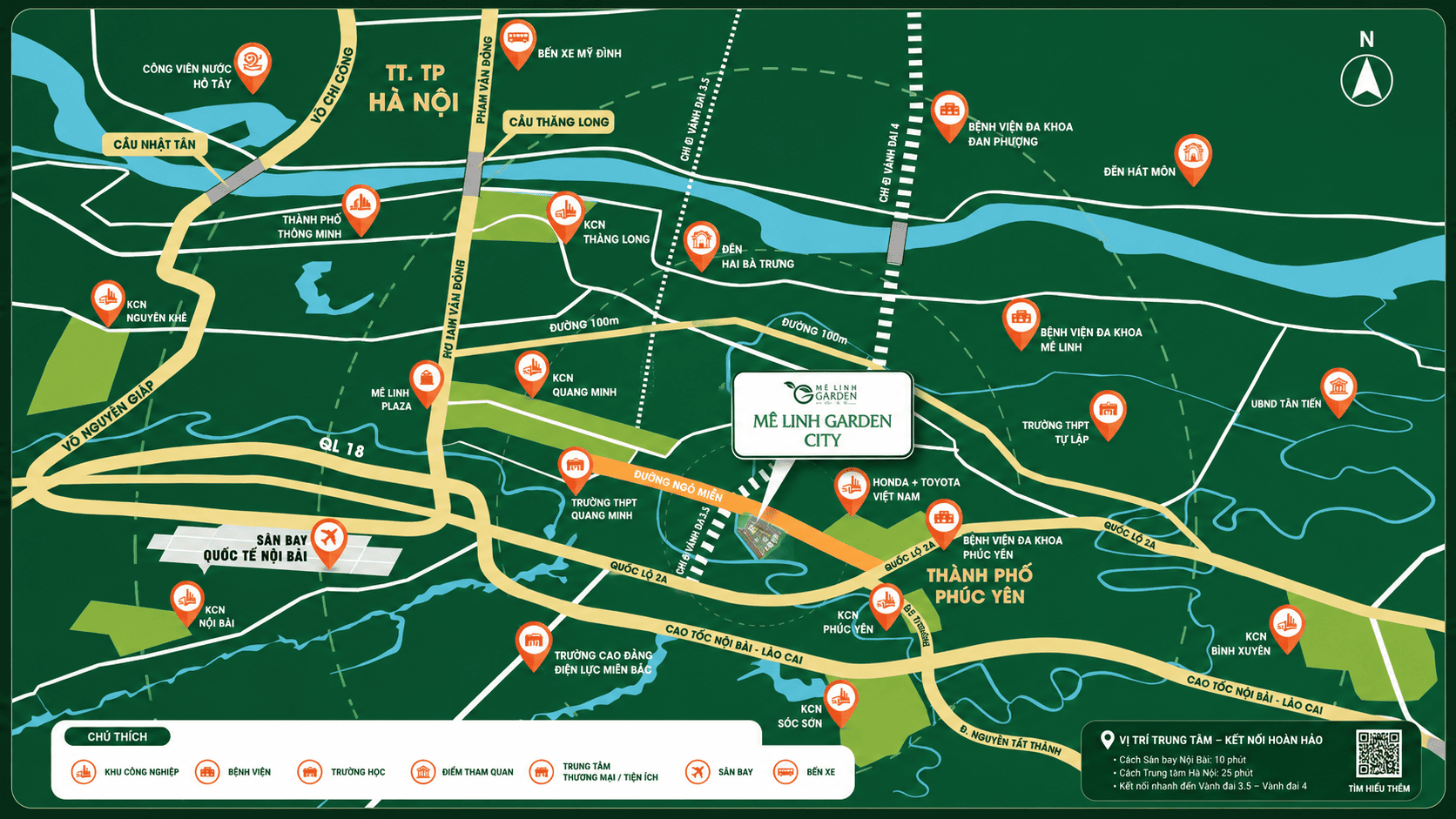 Nhà ở xã hội kim hoa mê linh- Mê Linh Garden City