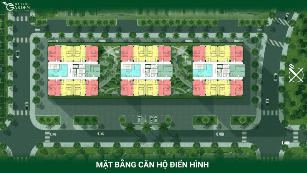 Nhà ở xã hội kim hoa mê linh- Mê Linh Garden City