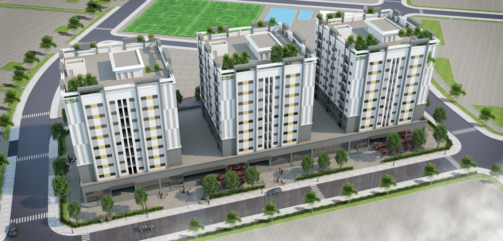 Nhà ở xã hội kim hoa mê linh- Mê Linh Garden City