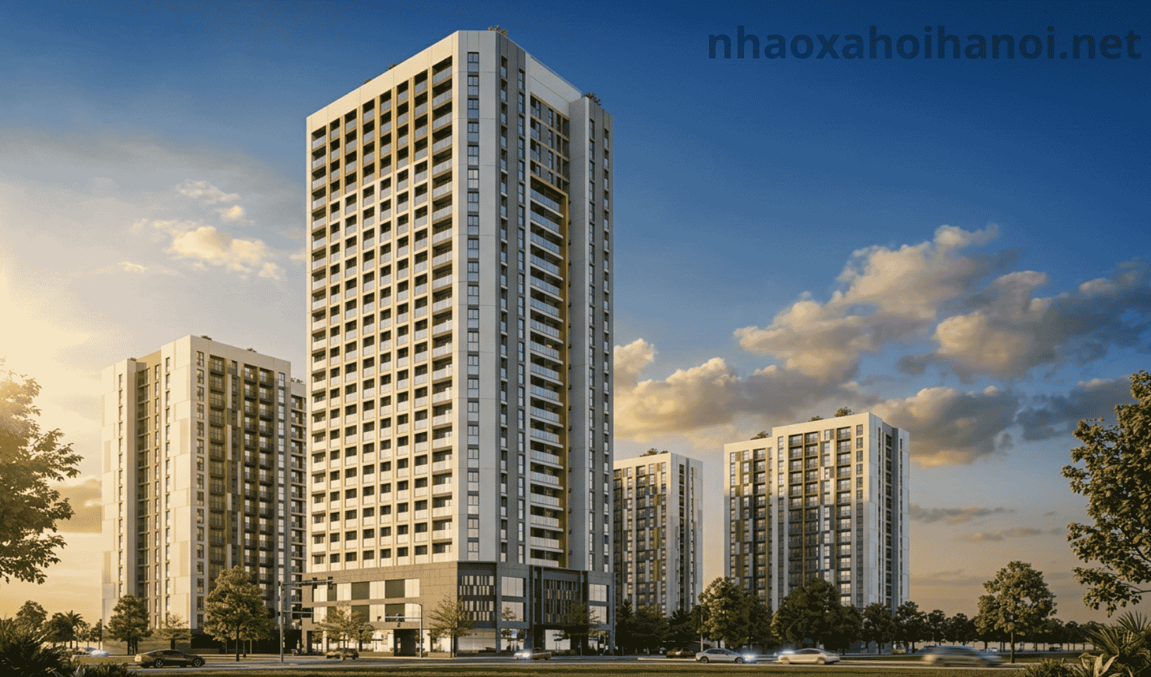 Nhà ở xã hội Đức Thượng Hoài Đức