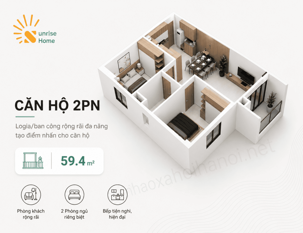 Nhà ở xã hội Sunrise Home Thanh Trì