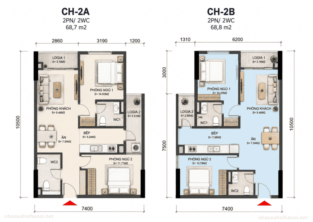 NHÀ Ở XÃ HỘI GREEN TOWER ĐẠI MỖ