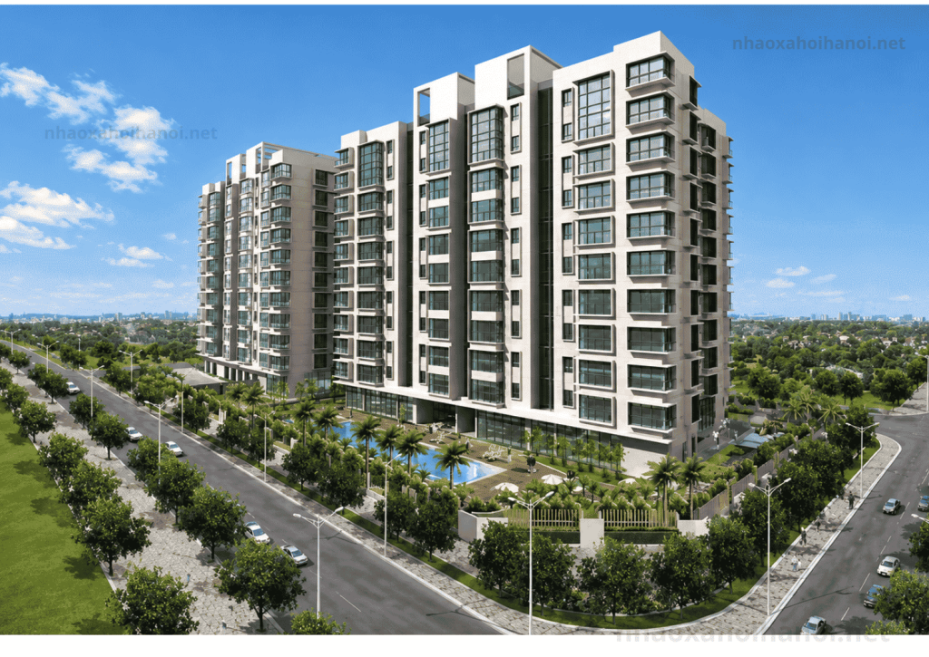 Nhà ở xã hội Rice City Thạch Bàn