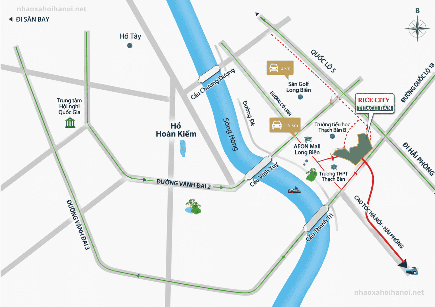 Nhà ở xã hội Rice City Thạch Bàn